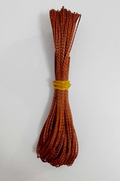 232 Konsept 2 șiraguri de 16 metri Colier bijuterii rozariu maro închis