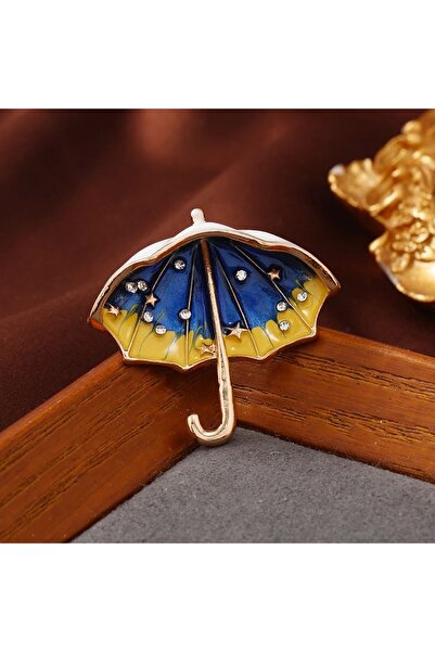 LWP Shop Wuli UK Nostalgia Serisi Şemsiye Broş