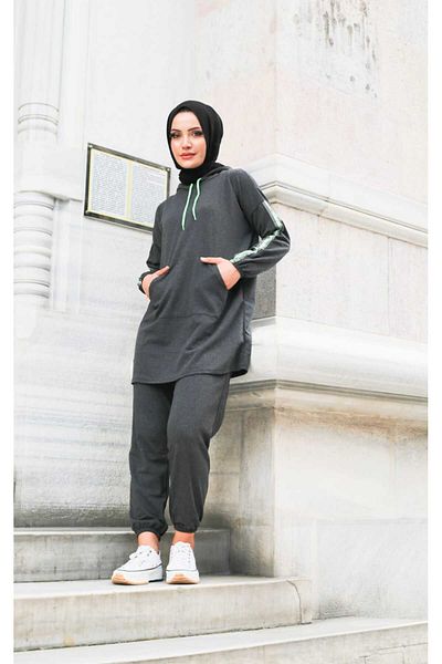 CNG MODA Hijab Tracksuit Set - Oversize Model