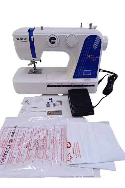TAİLLEUR Ev Tipi Aile Dikiş Makinesi 32 Desen / TL-3601