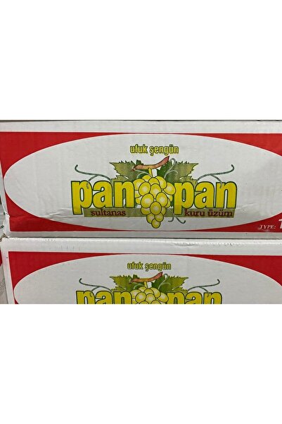 EFLANİ GIDA Kuru Üzüm 1. Sınıf (5 Kg ) Panpan Kuru Üzüm
