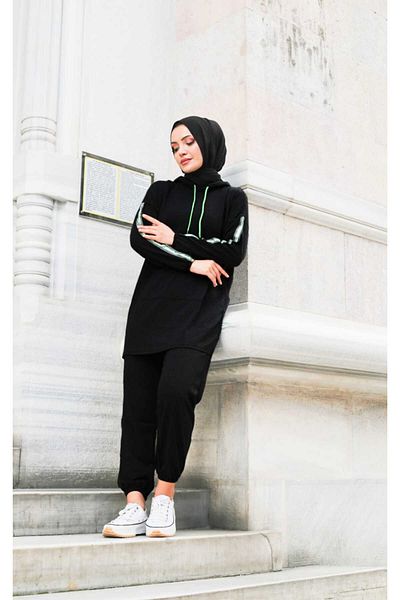 CNG MODA Hijab Tracksuit Set - Oversize Model
