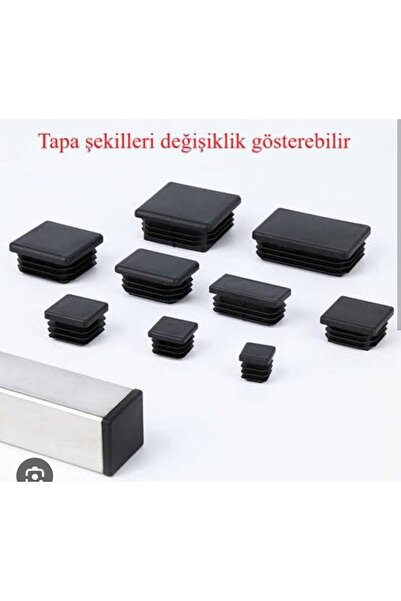 Uzerkan 40x30 Plastik Tapa 4cm X 3cm Profil Tapası ( 8 Ad.)