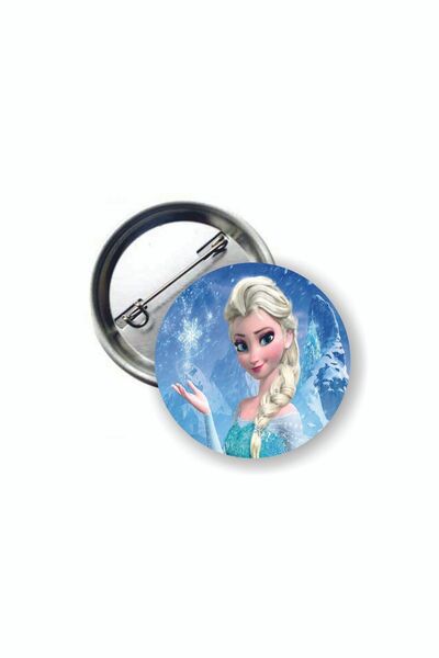 fırsatlar diyarı Elsa Frozen Buton Rozet