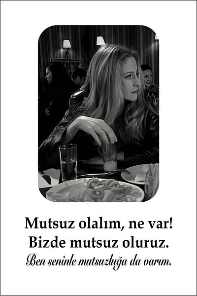macklin Lover Couple Combination - Σετ φούτερ με στάμπα Behzat και Unhappy Hooded 2 τεμαχίων