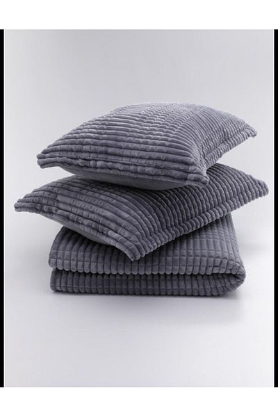 Deneme Zamanı Одеяло King Size Дебело одеяло Modern Line-меринос 220x240 с 2 калъфки за възглавници