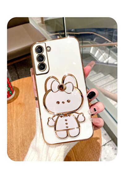 Hatreds Samsung Galaxy S23 Fe Uyumlu Kılıf Sevimli Cute Cat Standlı | Lazer S...