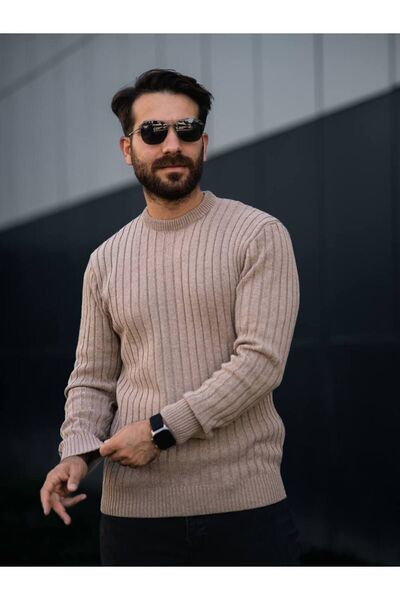 Gameyal Pulover pentru bărbați cu gât tricot