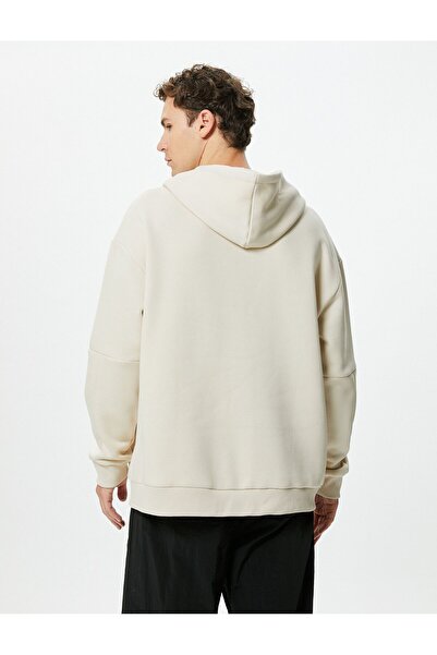 Koton Men's Oversize Hoodie Sweat