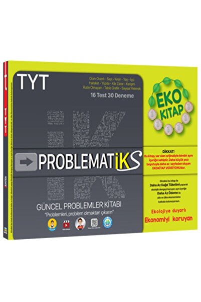 Tonguç Yayınları Tonguç Yks Tyt Problematiks Eko Problem Denemeleri