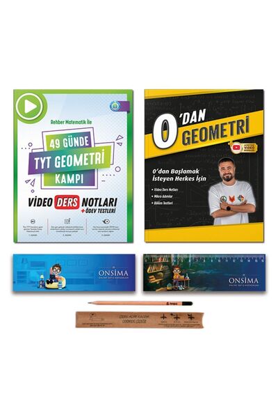 REHBER MATEMATİK YAYINLARI 49 Günde Tyt Geometri Kampı Video Ders Notları - 0...