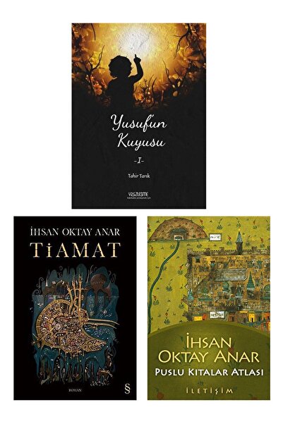 Onur Kitap Yusuf'un Kuyusu - Tiamat - Puslu Kıtalar Atlası 3 Kitap Set