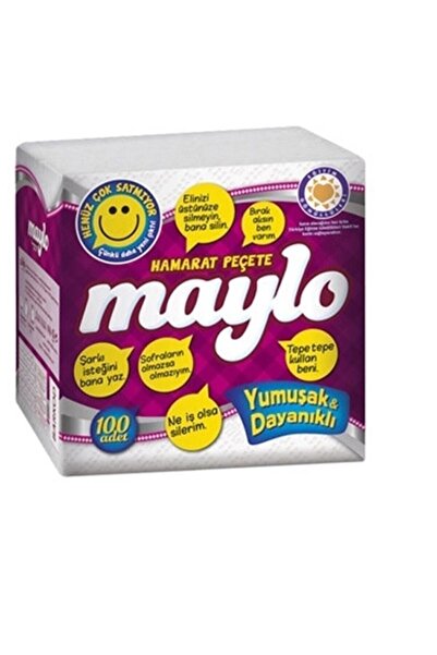 Maylo Napkin 100 Pieces 8 Pieces