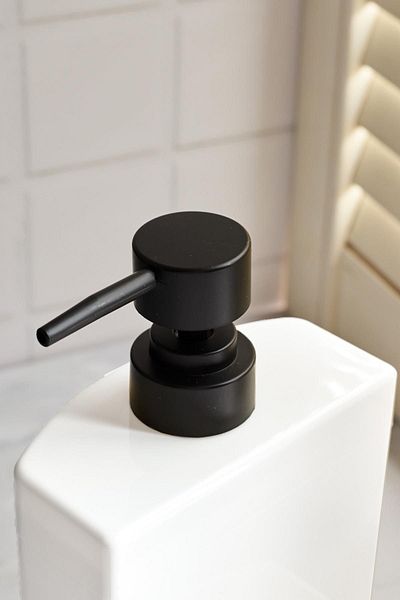 Perotti Barton White Acrylic Kitchen Soap Dish - with Sponge Holder