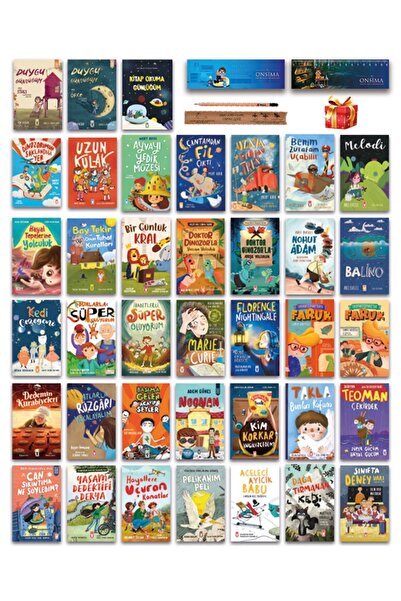 Timaş Çocuk 2. 3. Sınıf Hikaye Öykü Okuma Seti - 38 Kitaplık Full Set - Mert Arık - Anıl Basılı - Faruk - Mira