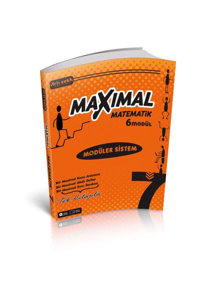 Artı Zeka Yayınları 7.SINIF MATEMATİK MAXİMAL MODÜLER SİSTEM (6 MODÜL)