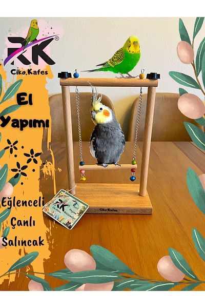 Ciko Kafes Fun Swing for Cockatiels and Budgies