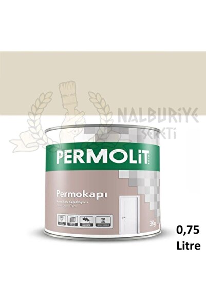 Permolit Sentetik Amerikan Panel Kapı Boyası Açık Kahve 0.75 Lt.