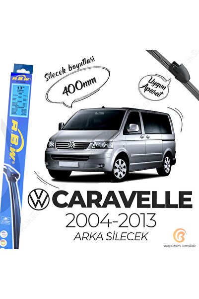 Rbw Arka Silecek Volkswagen Caravelle T5 2004-2013 ile uyumlu