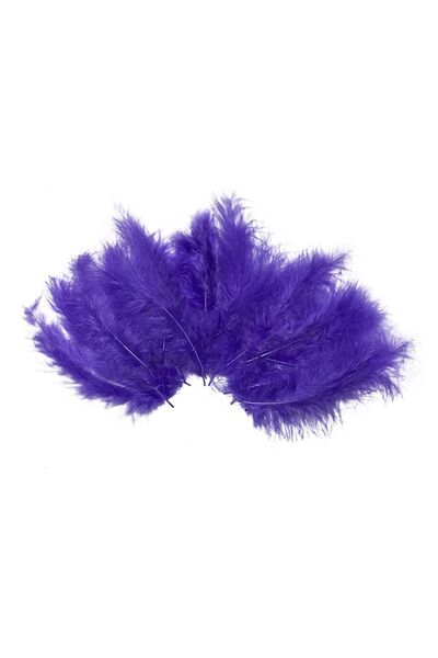 gogopak Kuş Tüyü Mor Renk 100 Adet – Diğer Parti Malzemeleri – Diğer Parti Ma...