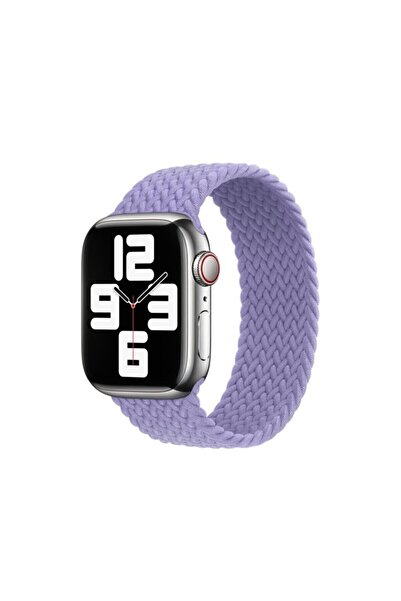 TT Option سوار معصم بحزام مرن مضفر عالي الجودة متوافق مع Apple Watch 38 مقاس ...