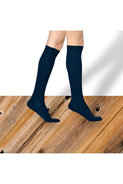 Algitsin O L A Diz Altı Pamuklu Çorap