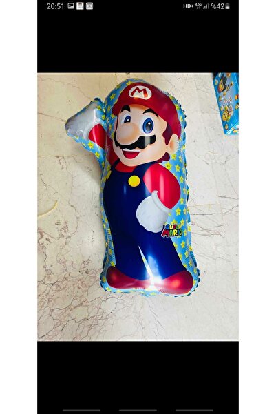 Genel Markalar Super Mario Folyo Balon