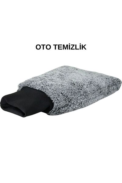 euroist Oto Temizlik Mikrofiber Oto Yıkama Eldiveni - Araç Yıkama Eldiveni -O...
