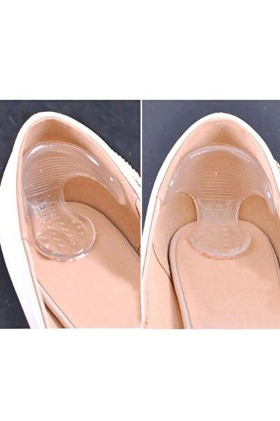 DDTREND Ayakkabı Vurma Önleyici Silikon Jel Arka Bant 2 Li T Şekilli Topuk Ko...