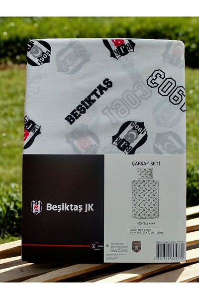 Beşiktaş Licensed and Bandrolled Single Black Eagle Sheet Set