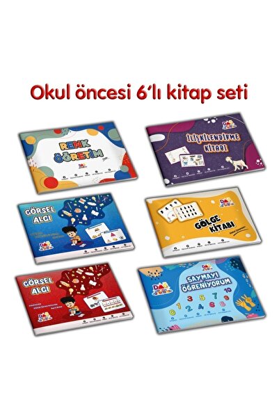 Dağ Yayıncılık Okul Öncesi 6'lı Kitap Seti