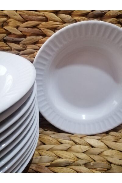 Güral Porcelain 12 Pieces 19 Cm Pit Plate