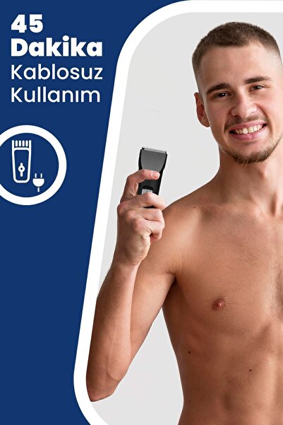 GOLDMASTER Ekol Şarjlı Saç Sakal Tıraş Makinesi