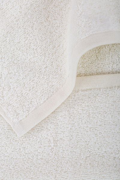 İrya 4-Piece Tile Bouquet Hand Towels - Ecru 4/30x50 Cm