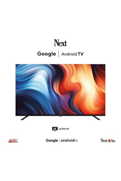 Next YE-50020GFSG5 50" 127 Ekran Uydu Alıcılı 4K Ultra HD Google Android Smart LED TV