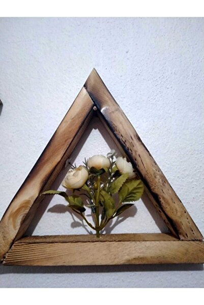 Ahşap Dekoratif Duvar Süsü (yükseklik 18 Cm X 3 Adet)