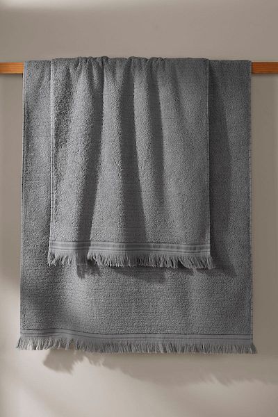 İrya Bliss Premium 100% Cotton 2-Piece Towel Set - Sand 50x90 / 70x140