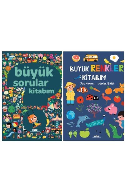 Yapı Kredi Yayınları مجموعة كتبي الكبيرة الألوان والأسئلة الكبيرة مكونة من قط...