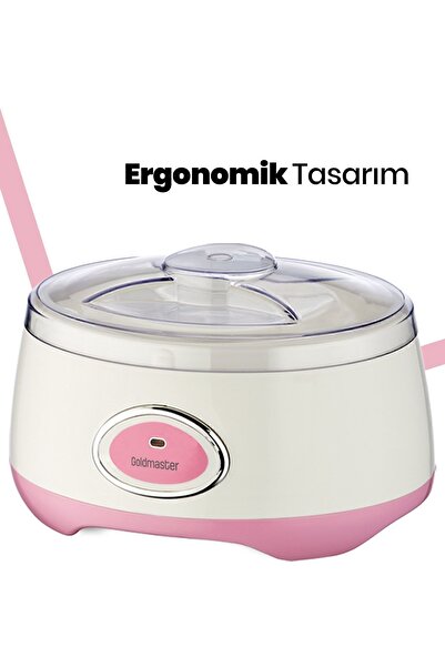 GOLDMASTER Yeast 1 Liter Capacity Stainless Steel Yogurt Making Machine