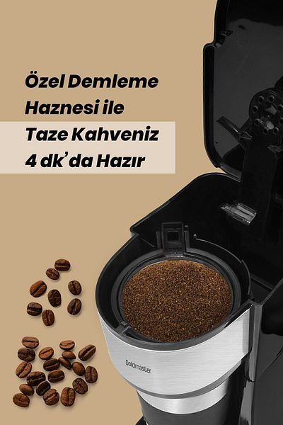 GOLDMASTER Gm-7347 Perfectto Personal Filter Coffee Machine