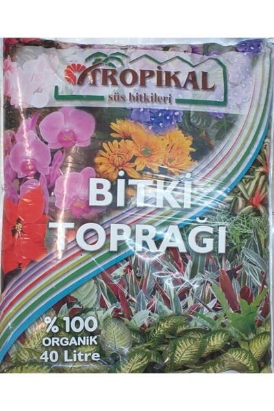 TROPİKAL Organik Bitki Toprağı 40 lt