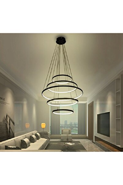 PeraTeknoloji Led Avize Sarkıt 3renk - Lina 90 Cm