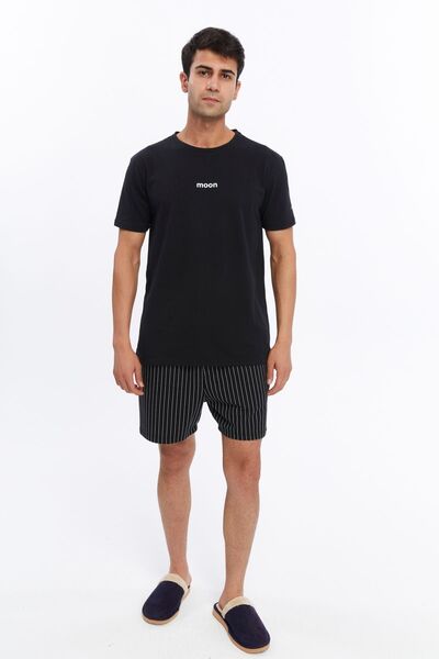 Bella Dossi Дорогий романтичний піжамний комплект Місячна зірка з принтом Відсортовано