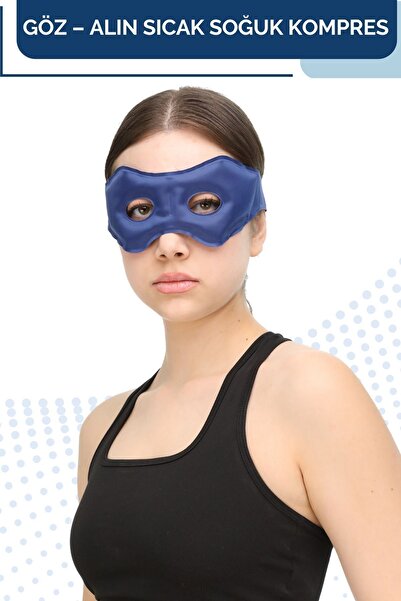 BLUEWELL ORTHOPEDICS PRODUCTS Jel Göz Alın Bandajı Maskesi Sıcak Soğuk Kompre...