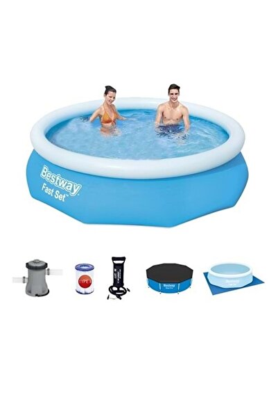 BESTWAY Büyük Şişme Havuz Seti 305x66 Cm Bw525 57456