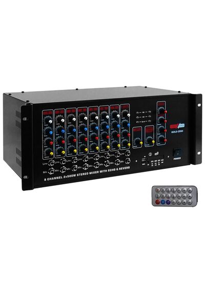 Lastvoice Gold-2550 2x500 Watt Hat Trafolu Mikser Amfi