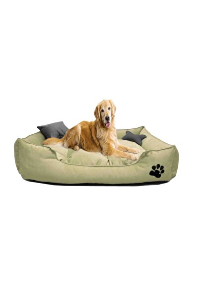 Mavi Vitrin Ultrasoft Büyük Irk Köpek Yatağı Yıkanabilir Yüksek Kaliteli Kuma...