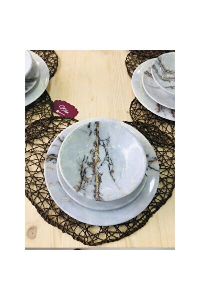 Keramika 18 Parça Yemek Takımı 6 Kişilik