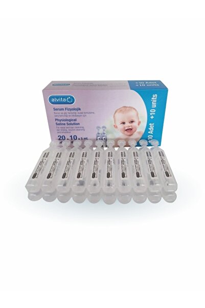 Alvita Serum Fizyolojik 30 Flakon 5 ml 2025/01