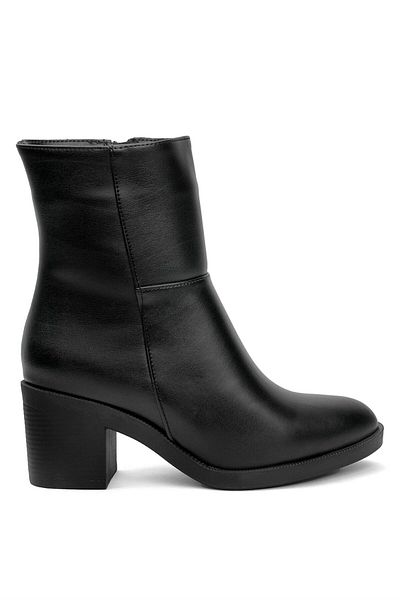 MİSS PARK MODA Miss Park Moda - PM342 K0761 Cizme negre pentru femei cu toc